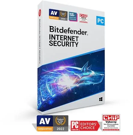 Bitdefender Internet Security - 10PC na 3 roky - elektronická licence do emailu