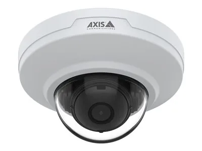 AXIS M3085-V - Síťová bezpečnostní kamera - kupole - odolnost vůči vandalismu / nárazu / prachu / vodě - barevný (Den a noc) - 2 Mpix - 1920 x 1080 - 1080p - objektiv fixed iris - pevné ohnisko - audio - LAN 10/100 - MJPEG, H.264, MPEG-4 Part 10, AVC, H.2