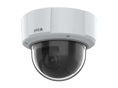 AXIS M55 Series M5526-E - Síťová bezpečnostní kamera - PTZ - kupole - venkovní - odolná proti vandalům a vodě - barevný (Den a noc) - 4 MP - 2688 x 1512 - objektiv auto iris - audio - LAN 10/100 - H.264, MPEG-4 Part 10, AVC, H.265, MPEG-H Part 2, HEVC, MJ