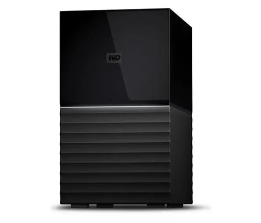 WD My Book Duo WDBFBE0280JBK - Pole pevných disků - 28 TB - 2 zásuvky - HDD 14 TB x 2 - USB 3.1 Gen 1 (externí)