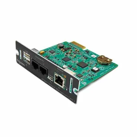 APC Network Management Card 3 with PowerChute Network Shutdown & Environmental Monitoring - Adaptér pro vzdálené rízení - 1GbE - 1000Base-T - pro Smart-UPS SRT 1500VA