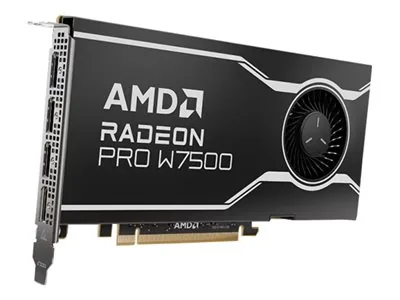 AMD Radeon Pro W7500 - Grafická karta - Radeon Pro W7500 - 8 GB GDDR6 - PCIe 4.0 x8 - 4 x DisplayPort
