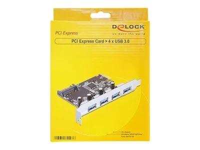 Delock - USB adaptér - PCIe 2.0 - USB 3.0 x 4