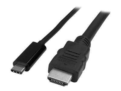 StarTech USB C to HDMI Adapter Cable - USB Type-C HDMI - 2m 6 ft. - 4K - Externí video adaptér - USB-C - HDMI - pro P/N: TB33A1C
