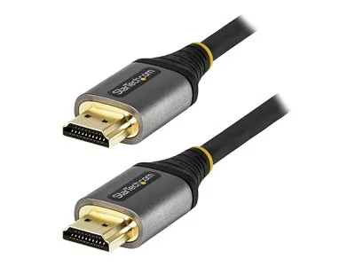 Startech 12ft (4m) HDMI 2.1 Cable, Certified Ultra High Speed HDMI Cable 48Gbps, 8K 60Hz/4K 120Hz HDR10+ eARC, Ultra HD 8K HDMI Cable/Cord w/TPE Jacket, For UHD Monitor/TV/Display - Dolby Vision/Atmos, DTS-HD (HDMM21V4M) - Ultra High Speed - kabel HDMI s