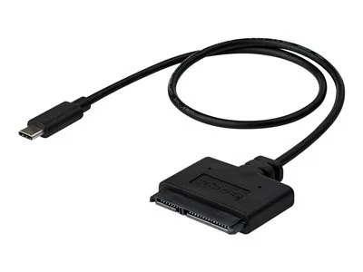 Startech USB C to SATA Adapter - External Hard Drive Connector for 2.5'' SATA Drives - SATA SSD / HDD to USB C Cable (USB31CSAT3CB) - Řadič úložiště - 2.5", 3.5" - SATA 6Gb/s - USB 3.1 (Gen 2) - černá