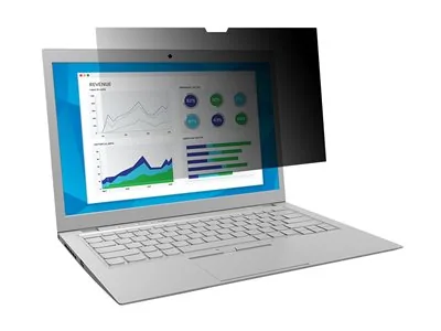 3M Bezrámový filtr - Filtr pro zvýšení soukromí k notebooku - 13.3" - černá