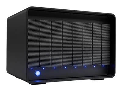 LaCie 8big Pro5 - Pole pevných disku - 64 TB - 8 zásuvky (SATA) - Thunderbolt 5 (externí) - s Rescue Data Recovery Service