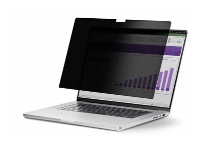 Startech 14.1-inch 16:10 Touch Privacy Screen, Anti-Glare Blue Light Filter, Laptop Monitor Screen Protector, +/- 30 Deg. View Angle, Flip-Up - Filtr pro zvýšení soukromí k notebooku (horizontální) - dvoucestné - lepicí, závěsné záložky, otočné závěsy - 1