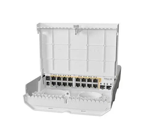 MikroTik CRS318-16P-2S+OUT - netPower 16P PoE