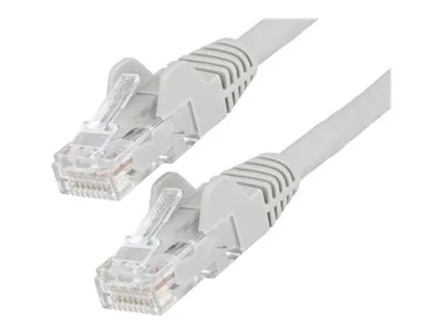 Startech 5m LSZH CAT6 Ethernet Cable, 10 Gigabit Snagless RJ45 100W PoE Network Patch Cord with Strain Relief, CAT 6 10GbE UTP, Grey, Individually Tested/ETL, Low Smoke Zero Halogen - Category 6 - 24AWG (N6LPATCH5MGR) - Patch kabel - RJ-45 (M) do RJ-45 (M
