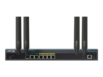 LANCOM 1930EF-5G - Smerovac - WWAN 4portový switch - 1GbE - porty WAN: 2 - 5G, 4G, 3G - Lze montovat do rozvadece - pro P/N: 60183, 60184, 60185, 60186, 60199, 60200, 60201, 60207, 61234, 61652, 61653, 62225
