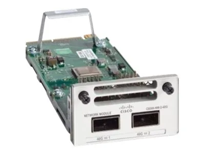 Cisco - Expanzní modul - 40 Gigabit QSFP+ x 2 - pro Catalyst 9300