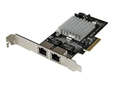 Startech Dual Port PCI Express (PCIe x4) Gigabit Ethernet Server Adapter - 2 Port Network Card - Intel i350 NIC - GbE Network Card (ST2000SPEXI) - Síťový adaptér - PCIe 2.1 x4 - Gigabit Ethernet x 2
