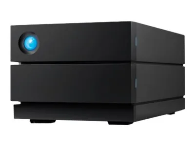 LaCie 2big RAID STHJ40000800 - Pole pevných disků - 40 TB - 2 zásuvky (SATA-600) - HDD 20 TB x 2 - USB 3.2 Gen 2 (externí) - s 5 let Rescue Data Recovery Service Plan