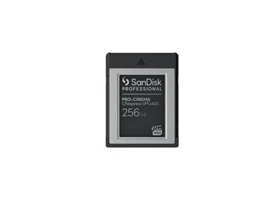 SanDisk Professional - Paměťová karta flash - 256 GB - CFexpress typu B - černá