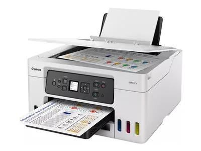 Canon MAXIFY GX3050 - Multifunkční tiskárna - barva - tryskový - plnitelný - Legal (216 x 356 mm) (originální) - A4/Legal (média) - až 18 ipm (tisk) - 350 listy - USB 2.0, Wi-Fi(ac)