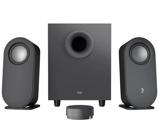 Logitech Z407 - Android Edition - systém reproduktorů - pro PC - 2.1-kanálový - bezdrátový - Bluetooth - USB - 40 watt (celkem) - tuhově šedý
