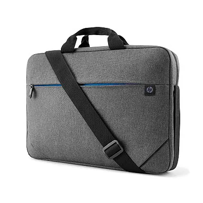 HP Prelude Top Load - Brašna na notebook - 15.6" - černá a šedá, modrý zip