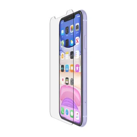 Belkin SCREENFORCE InvisiGlass Ultra Anti-Microbial ochranné sklo pro iPhone 11/Xr