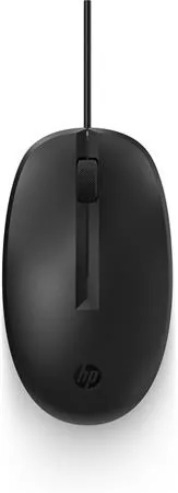 HP 128 - Myš - laser - kabelové - černá