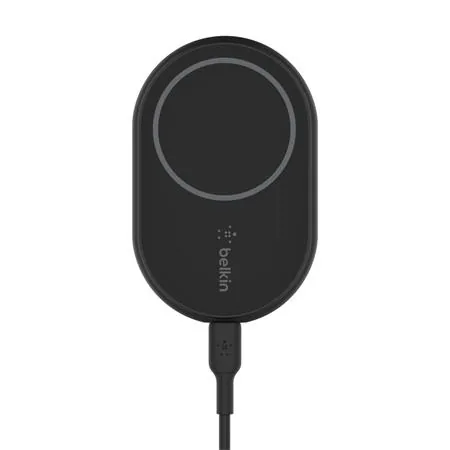 Belkin BOOST CHARGE MagSafe Magnetický držák s nabíjením do auta, 10W, černý