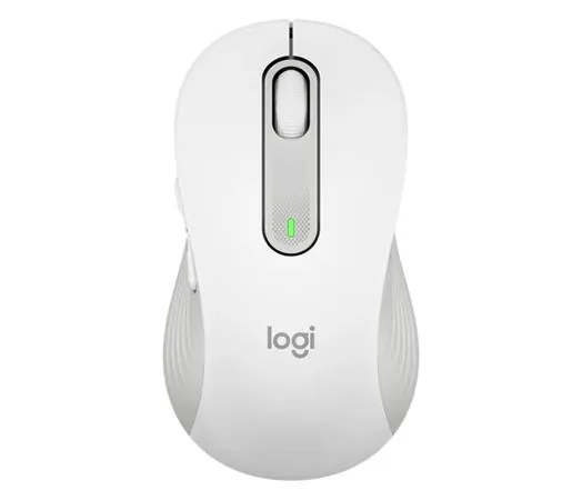 Logitech Signature M650 L - Myš - velká velikost - optický - 5 tlačítka - bezdrátový - 2.4 GHz, Bluetooth - USB přijímač Logitech Logi Bolt - bělavá