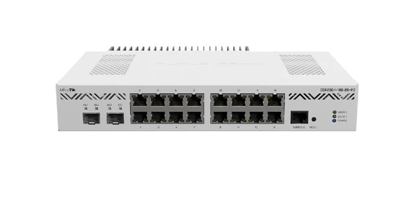 MikroTik CCR2004-16G-2S+PC, Cloud Core Router
