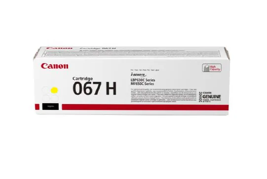 Canon 067 H - Vysoká kapacita - žlutá - originální - kazeta s barvivem - pro Satera MF654Cdw, MF656Cdw