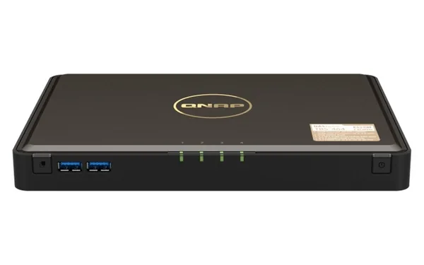 QNAP TBS-464-8G (4core 2,9GHz, 8GB RAM DDR4, 4x M.2 NVMe slot, 2x 2,5GbE, 5x USB, 2x HDMI 2.0 4K)
