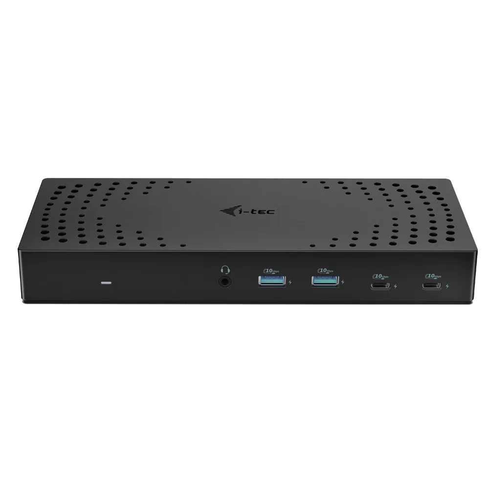 i-tec USB 3.0 / USB-C / Thunderbolt, 3x 4K Docking Station Gen 2, Power Delivery 100W