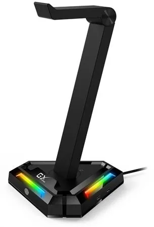 GENIUS GX-UH100 stojan na headset RGB USB hub (2x USB, 2x USB-C)