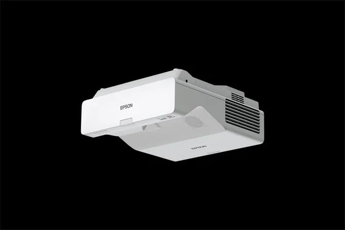 Epson EB-760W - 3LCD projektor - 4100 lumeny (bílá) - 4100 lumeny (barevný) - 16:10 - ultra short-throw objektiv - 802.11a/b/g/n/ac bezdrátový / LAN/ Miracast - bílá