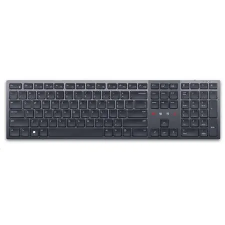 Dell Pro Premium Collaboration KB900 - Klávesnice - spolupráce - podsvícená - bezdrátový - 2.4 GHz, Bluetooth 5.1 - QWERTZ - česká/slovenská - grafit - s 3 years Advanced Exchange Service