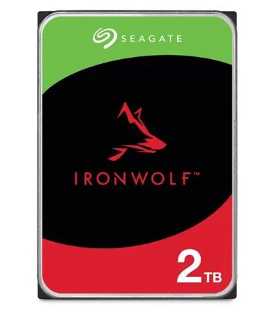 Seagate IronWolf ST2000VN003 - Pevný disk - 2 TB - interní - 3.5" - SATA 6Gb/s - 5400 ot/min. - vyrovnávací paměť: 256 MB - s 3 roky Seagate Rescue Data Recovery