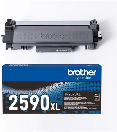 Brother TN2590XL - Černá - originální - pouzdro - kazeta s barvivem - pro Brother MFC-L2922DW