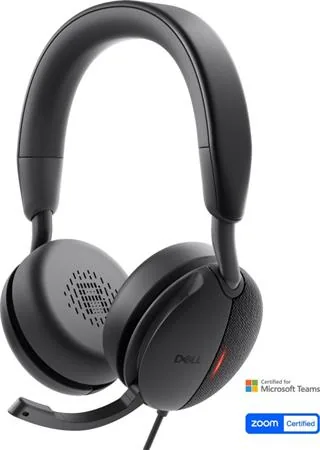 Dell Pro Plus WH5024 - Náhlavní souprava - náhlavní - kabelové - odstranění šumu - USB-C - certifikováno pro Microsoft Teams, certifikováno pro Zoom