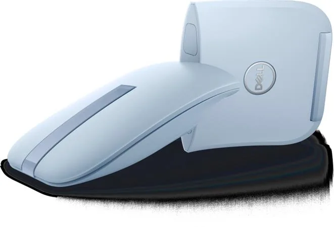 Dell MS700/Cestovní/Optická/Pro praváky/4 000 DPI/Bezdrátová Bluetooth/Modrá