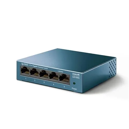TP-Link LiteWave LS105G - Přepínač - neřízený - 5 x 10/100/1000 - desktop - AC 220 V