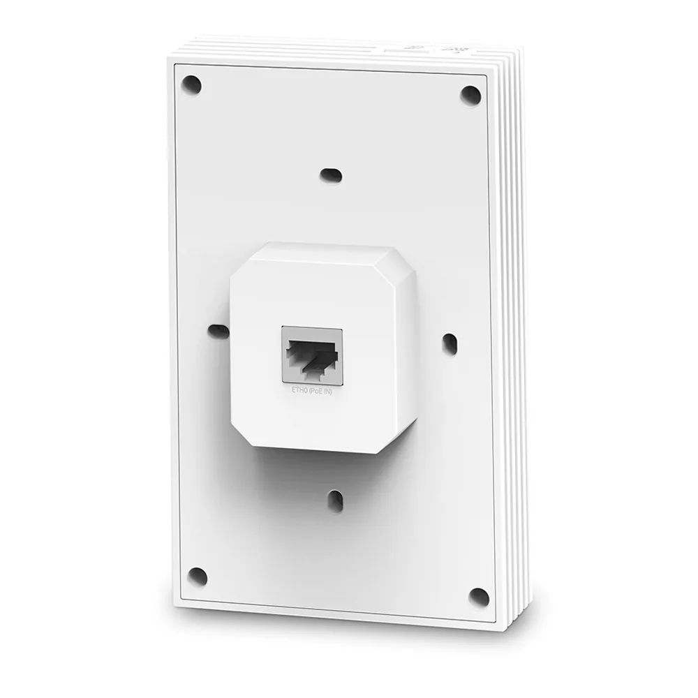 TP-Link Omada EAP655-Wall V1 - Bezdrátový access point - Wi-Fi 6 - 2.4 GHz, 5 GHz - spravování cloudem - nástěnná montáž