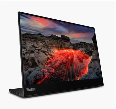 Lenovo ThinkVision M14t Gen 2 - LED monitor - 14" - přenosný - dotykový displej - 2240 x 1400 @ 60 Hz - IPS - 300 cd/m? - 1500:1 - 6 ms - 2xUSB-C - havraní čerň