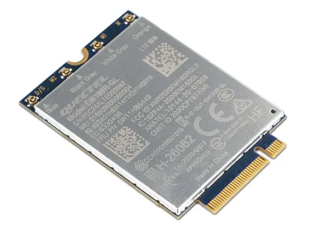 Quectel EM061K-GL - Bezdrátový celulární modem - 4G LTE Advanced - M.2 Card - pro ThinkPad L13 2-in-1 Gen 6 21R8; T16 Gen 4 21QN