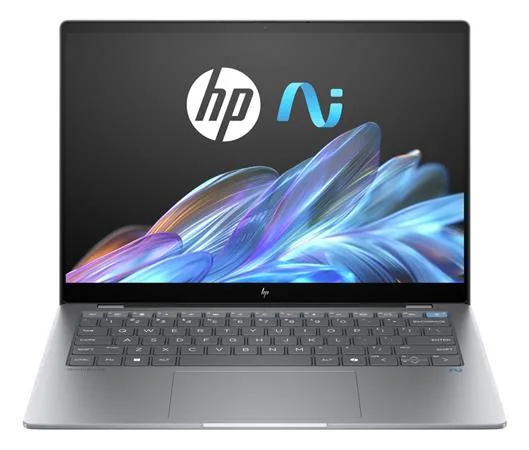 HP OmniBook X 14-fe0010nc X1E-78-100 16GB DDR5 512GB SSD Qualcomm Adreno 14"2,2K,touch W11H stříbrný