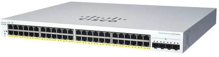 Cisco CBS220 Smart 48-port GE, 4x1G SFP - REFRESH
