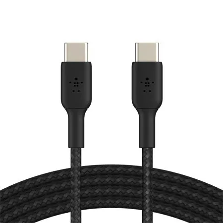 Belkin BOOST CHARGE USB-C/USB-C kabel, 2m, černý - odolný