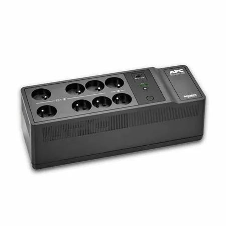 APC Back-UPS BE Series BE500G2 - UPS (montáž na stenu / povrch) - USB Typ A - AC 230 V - 300 watt - 500 VA - 9 Ah - výstupní konektory: 8 - Francie - cerná
