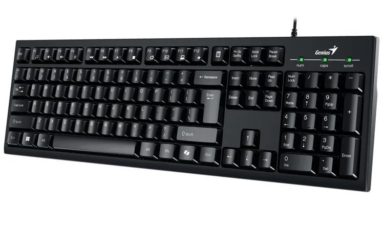 Genius Smart KB-100 COPILOT klávesnice drátová (USB) CZ/SK, černá