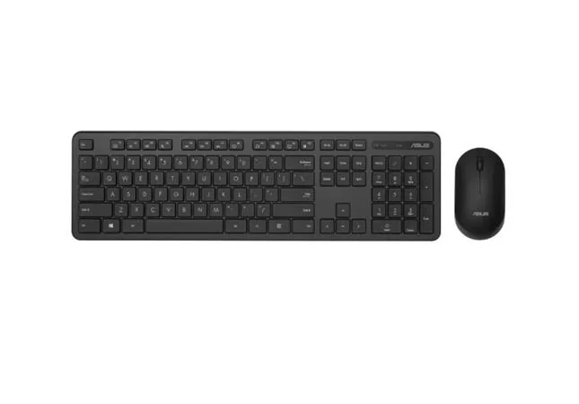 ASUS CW100 Copilot version - bezdrôtová klávesnica a myš, čierna, CZ SK