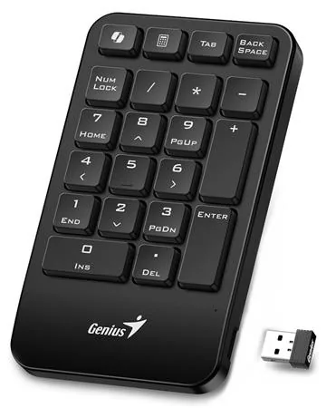 Genius NumPad 1000 COPILOT numerická klávesnice bezdrátová černá