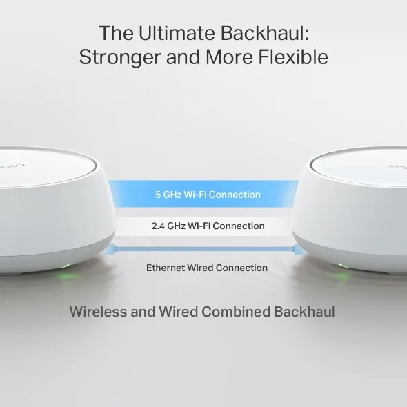 TP-Link Deco BE25 V1 - Systém WiFi - (2 routery) - mesh 1GbE, 2.5GbE, Wi-Fi 7 Dual Band